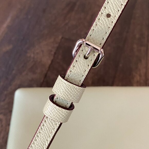 Coach Kitt Messenger Crossbody, Light Green/Silver - Picture 8 of 9